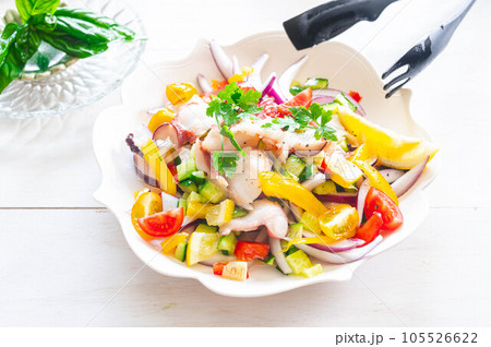 カラフルなタコのマリネ カラフルなタコのマリネ 105526622