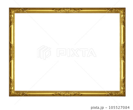 Gold Old picture frame Gold Old picture frame 105527084