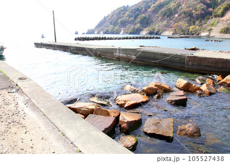 若狭 若狭遊子 遊子海水浴場 福井県若狭町 桜と若狭 漁船 イカ釣り漁船 若狭湾 日本海 常神半島 若狭 若狭遊子 遊子海水浴場 福井県若狭町 桜と若狭 漁船 イカ釣り漁船 若狭湾 日本海 常神半島 105527438