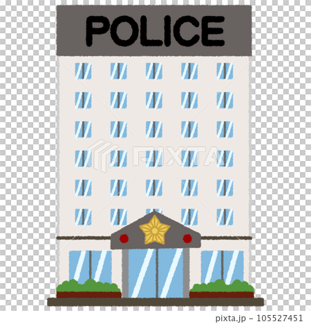 警察局的插圖 105527451