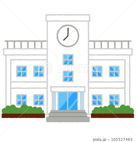 小学校・中学校・高等学校のイラスト 105527465