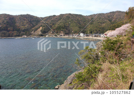 若狭　小川漁港　若狭小川　海釣り公園三方　福井県若狭町　常神三方線　若狭小川町　若狭湾　日本海　 105527862