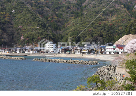 若狭　小川漁港　若狭小川　海釣り公園三方　福井県若狭町　常神三方線　若狭小川町　若狭湾　日本海　 105527881