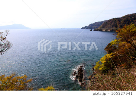 若狭　小川漁港　若狭小川　海釣り公園三方　福井県若狭町　常神三方線　若狭小川町　若狭湾　日本海　 105527941