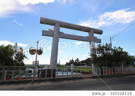 茨城　神栖　息栖神社　一の鳥居 105528119