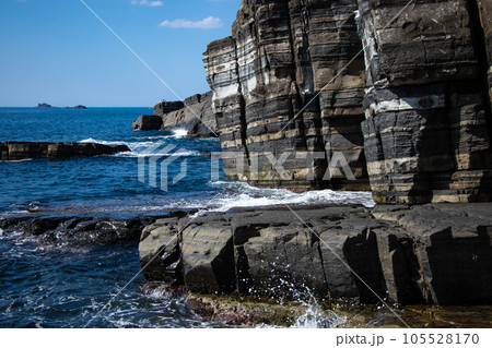 国指定名勝 日本海の絶景、須佐ホルンフェルス 105528170