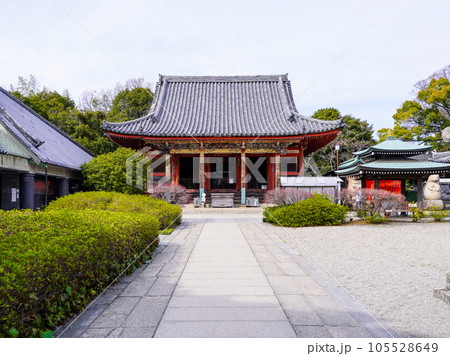 屋島寺本堂　四国霊場第84番札所「屋島寺」 105528649