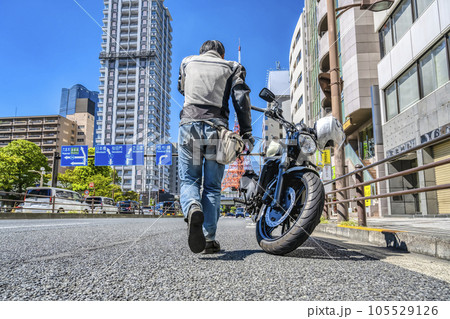 大型アメリカンバイクで東京ツーリング 大型アメリカンバイクで東京ツーリング 105529126