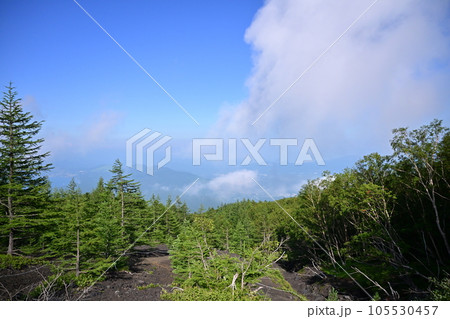 快晴の富士登山 105530457