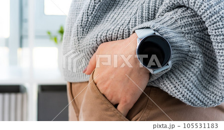 Person with smart watch 105531183