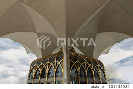 Architecture design View of The Foundation of the Central Mosque and Islamic Center of Thailand. Architecture design View of The Foundation of the Central Mosque and Islamic Center of Thailand. 105532080