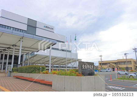 愛西市、愛西市役所の風景 105532213