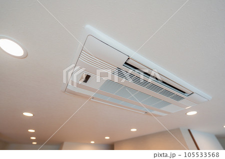 天井カセット型エアコン　天井埋込型 105533568
