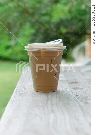 Iced coffee. 105533611