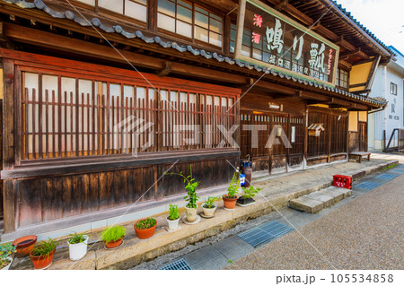 福井県 南越前町 今庄宿の町並み 福井県 南越前町 今庄宿の町並み 105534858