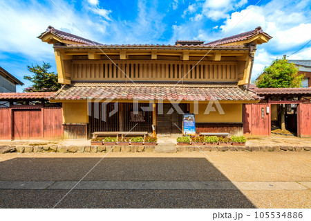 福井県　南越前町　今庄宿の町並み 105534886