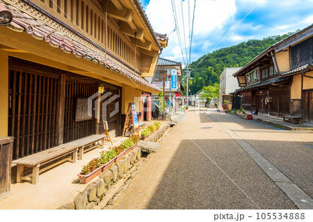 福井県 南越前町 今庄宿の町並み 福井県 南越前町 今庄宿の町並み 105534888