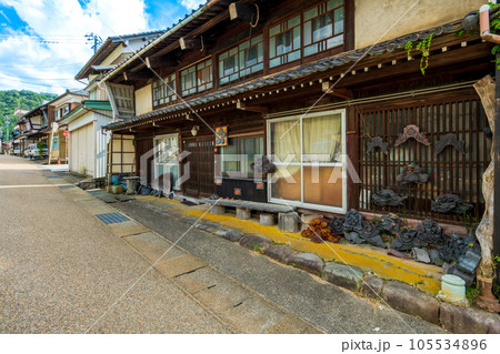 福井県 南越前町 今庄宿の町並み 福井県 南越前町 今庄宿の町並み 105534896