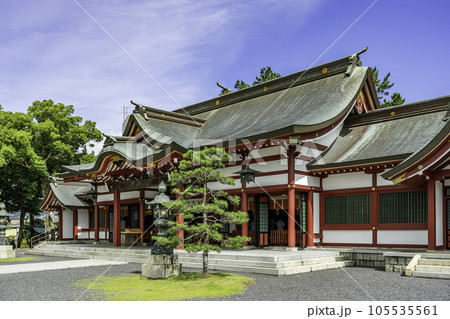 敦賀 氣比神宮 拝殿 福井県敦賀市 敦賀 氣比神宮 拝殿 福井県敦賀市 105535561