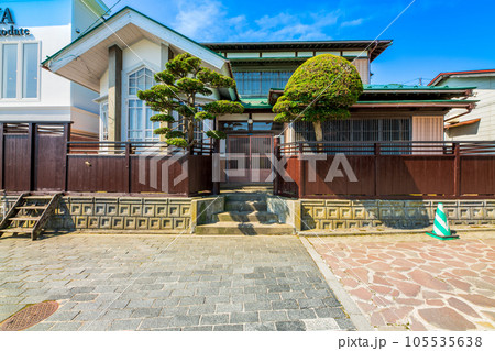 北海道 函館 元町の町並み 北海道 函館 元町の町並み 105535638