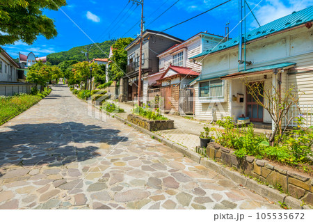 北海道 函館 元町の町並み 北海道 函館 元町の町並み 105535672