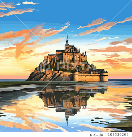 Le Mont Saint Michel Poster Print - Vintage Travel Art – This Art World Le Mont Saint Michel Poster Print - Vintage Travel Art – This Art World