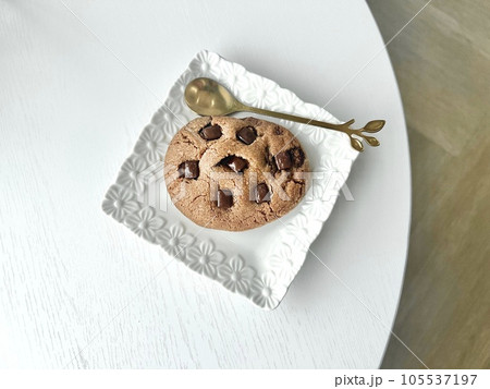 cookies with chocolate cookies with chocolate 105537197