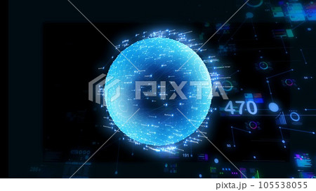 サイバーな素材 105538055