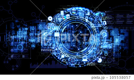 サイバーな素材 サイバーな素材 105538057