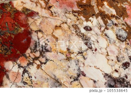 macro stone mineral jasper on black background macro stone mineral jasper on black background 105538645