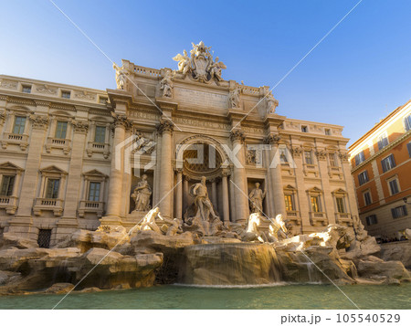 イタリア・ローマ トレビの泉 / Trevi fountain, Rome 105540529