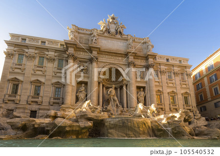 イタリア・ローマ トレビの泉 / Trevi fountain, Rome 105540532