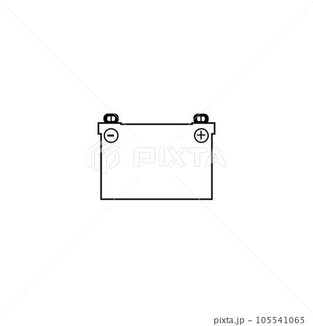 battery icon logo vector design template 105541065