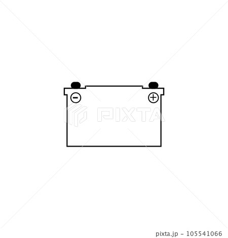 battery icon logo vector design template 105541066