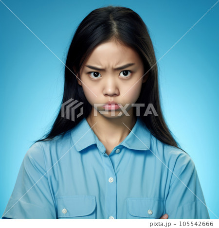asian preteen girl Portrait of beautiful young Asian teenage girl with long ...