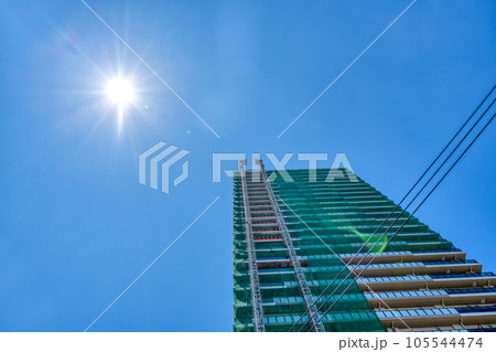 横浜市の都市風景　新綱島駅 105544474