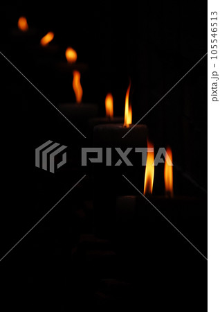 candle light in church candle light in church 105546513