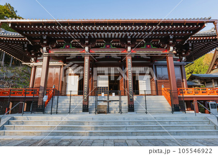 京都山科 日蓮宗大本山 本圀寺の大本堂(祖師堂) 京都山科 日蓮宗大本山 本圀寺の大本堂(祖師堂) 105546922