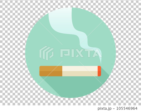 煙が出ているタバコ 105546964