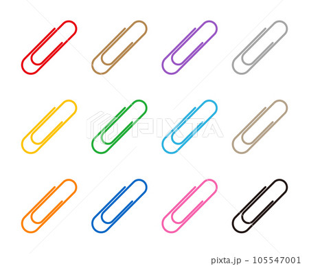ゼムクリップのカラーバリエーションセット 105547001