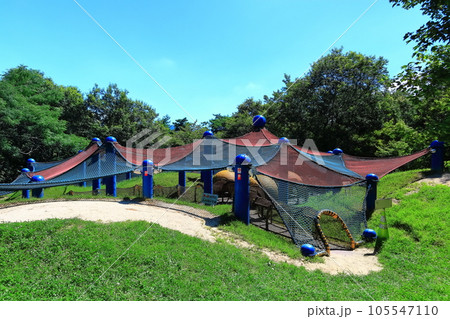 【香川県】夏の国営讃岐まんのう公園(大型ネット式ジャングル) 【香川県】夏の国営讃岐まんのう公園(大型ネット式ジャングル) 105547110