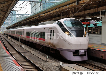 特急列車E657系ひたち　東京駅　東京都千代田区丸の内一丁目 105548588