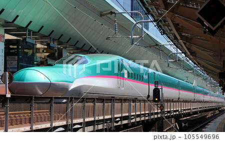東北・北海道新幹線E5系 東京駅20番線 はやぶさ、はやて、やまびこ、なすの 東京都千代田区丸の内 東北・北海道新幹線E5系 東京駅20番線 はやぶさ、はやて、やまびこ、なすの 東京都千代田区丸の内 105549696