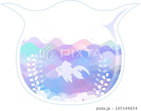 金魚と金魚鉢 105549854