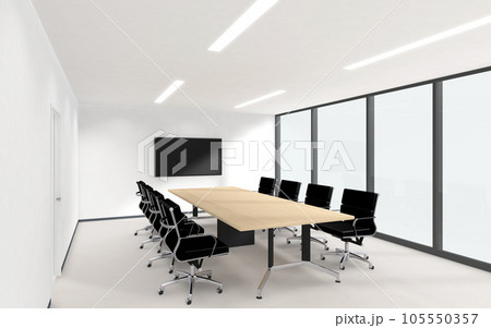 外光が入る会議室 105550357