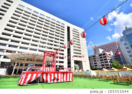 盆踊り会場 福岡市役所 盆踊り大会 福岡市中央区天神 盆踊り会場 福岡市役所 盆踊り大会 福岡市中央区天神 105551044