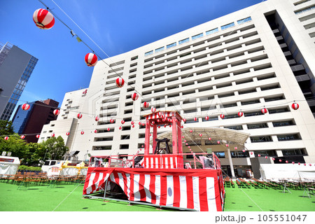 盆踊り会場 福岡市役所 盆踊り大会 福岡市中央区天神 盆踊り会場 福岡市役所 盆踊り大会 福岡市中央区天神 105551047