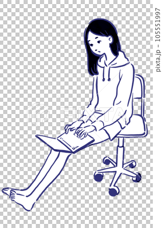 制服を着た女の子 105551997