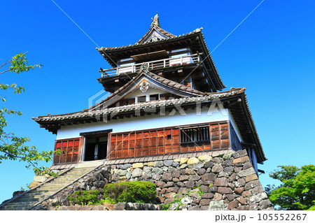 【福井県】快晴の丸岡城（現存12天守） 105552267