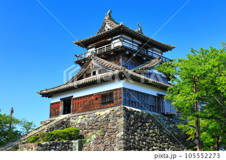 【福井県】快晴の丸岡城（現存12天守） 105552273